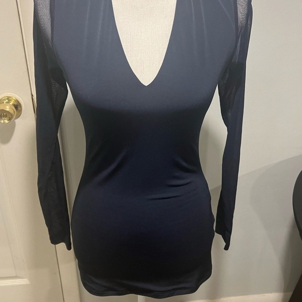 INC International Concepts Deep Blue Mini Dress